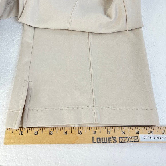 Old Navy Active Lounge Pants Beige XL Tall High Rise Wide Leg - Picture 8 of 9